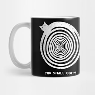 White Hypnoticat Mug